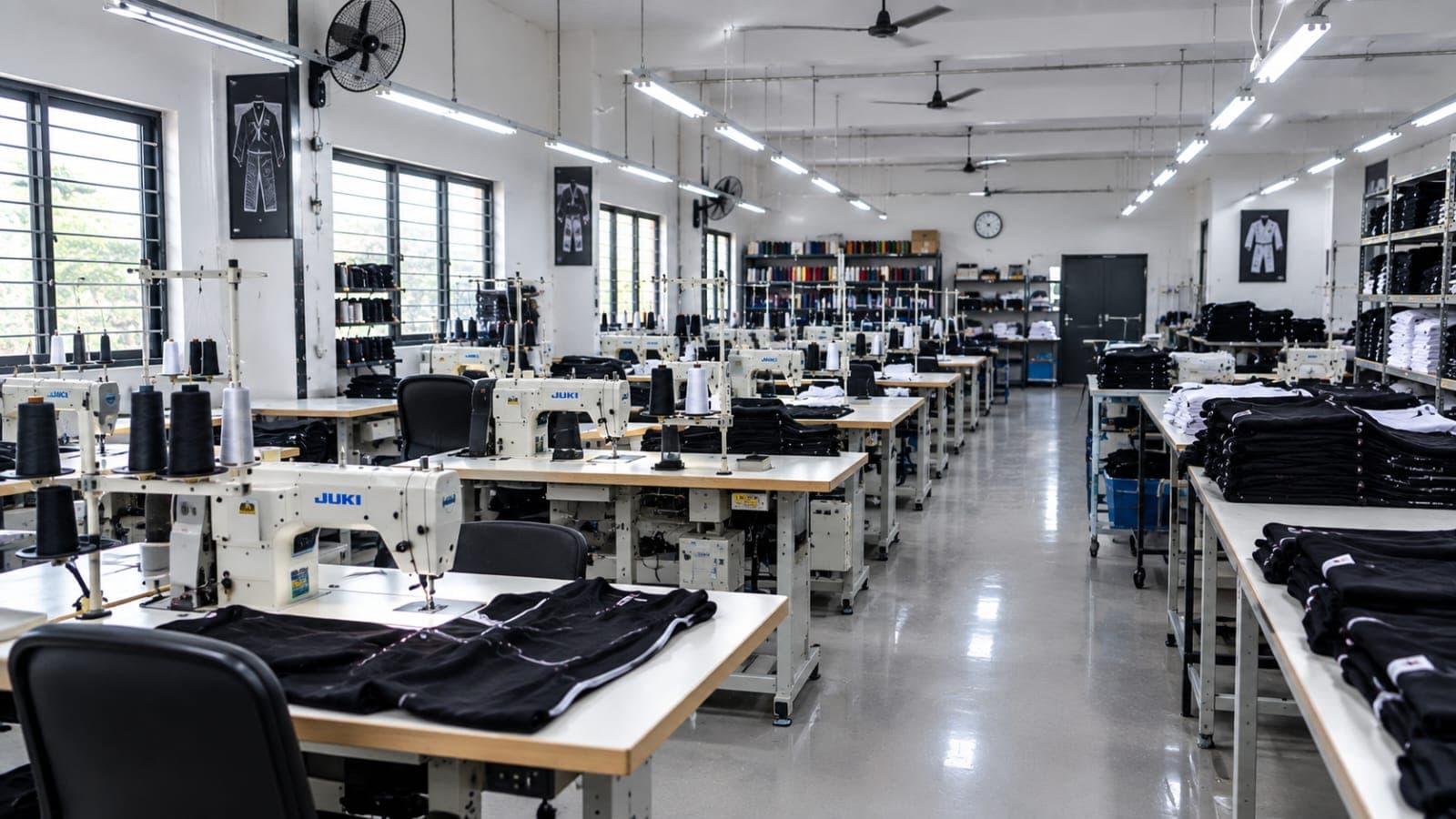 STITCHING WORKSHOP FLOOR