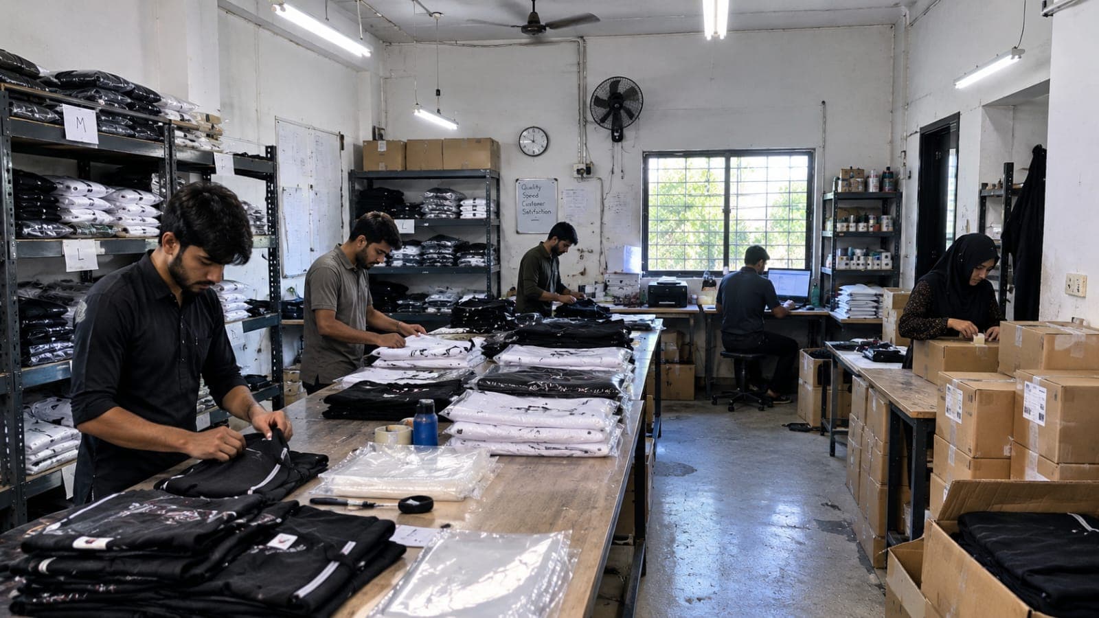 QUALITY CONTROL & PACKING
