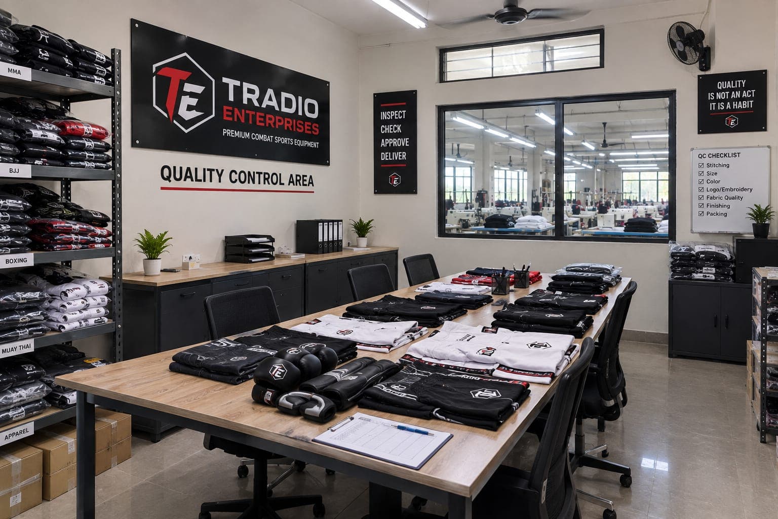 QUALITY CONTROL & PACKING